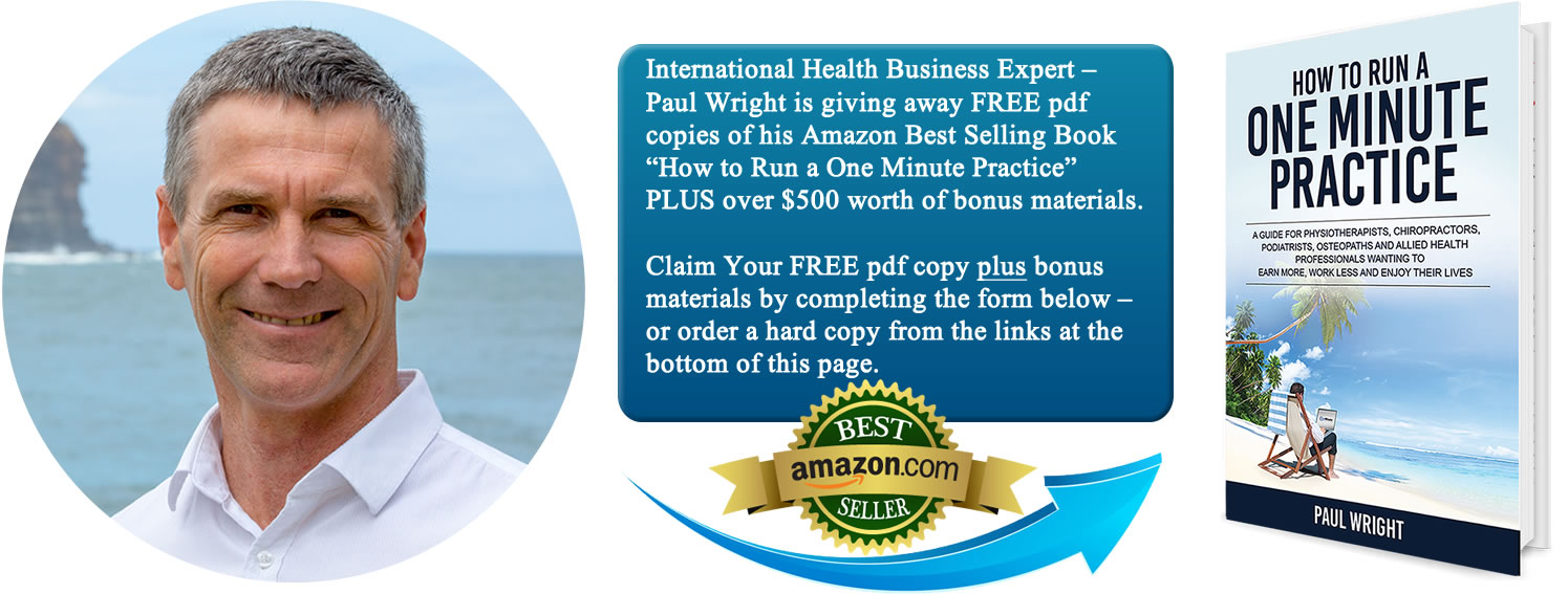 YES Paul - Rush me a copy of “How to Run a One Minute Practice” Book BEFORE They Are All Gone!!!